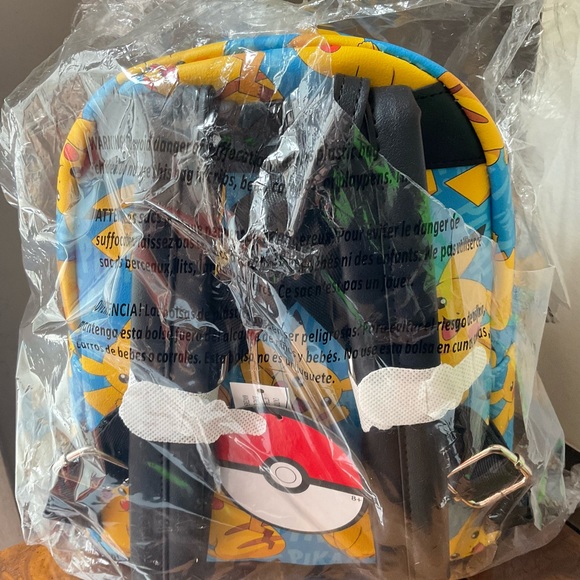 EBGAMES ,LOUNGEFLY EXCLUSIVE PICACHU BACKPACK NWT - Picture 3 of 4